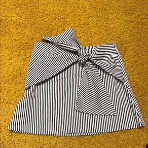 Urban outfitters striped mini skirt